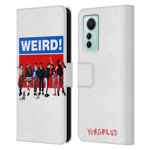 Yungblud Graphics Weird! Leather Book Wallet Case Cover For Xiaomi 12 Lite