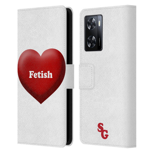 Selena Gomez Key Art Fetish Heart Leather Book Wallet Case Cover For OPPO A57s