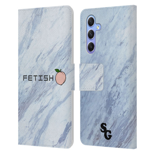 Selena Gomez Key Art Fetish Peach Leather Book Wallet Case Cover For Samsung Galaxy A34 5G