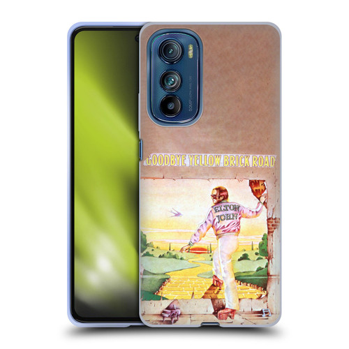 Elton John Artwork GBYR Album Soft Gel Case for Motorola Edge 30