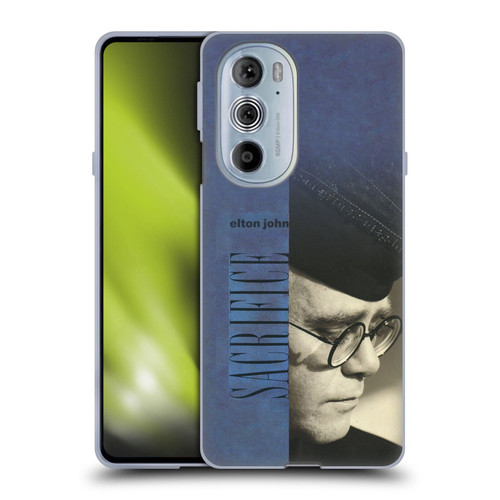Elton John Artwork Sacrifice Single Soft Gel Case for Motorola Edge X30