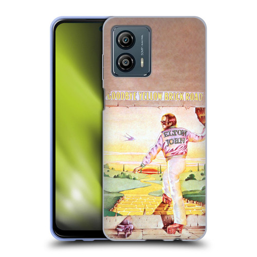 Elton John Artwork GBYR Album Soft Gel Case for Motorola Moto G53 5G