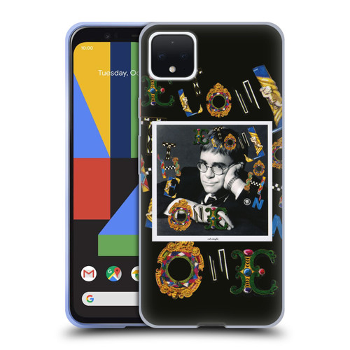 Elton John Artwork The One Single Soft Gel Case for Google Pixel 4 XL