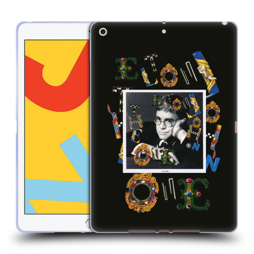 Elton John Artwork The One Single Soft Gel Case for Apple iPad 10.2 2019/2020/2021