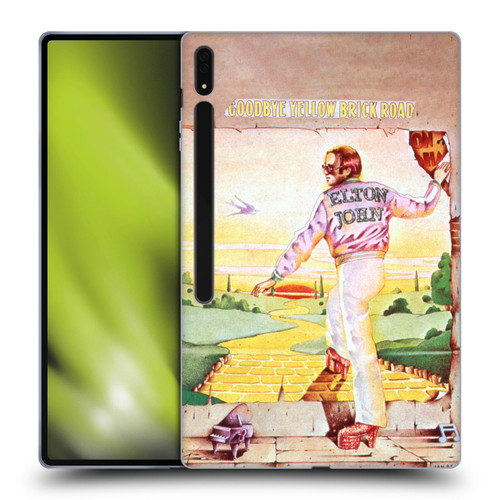 Elton John Artwork GBYR Album Soft Gel Case for Samsung Galaxy Tab S8 Ultra