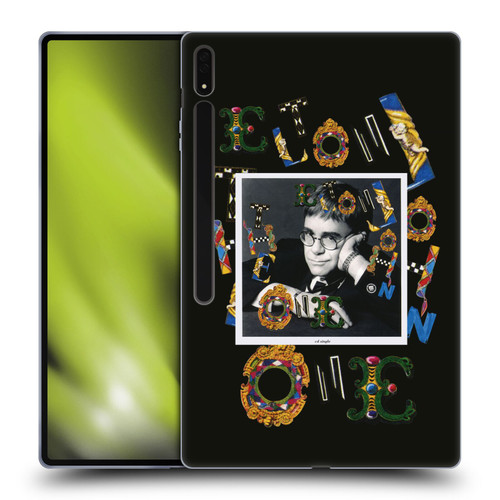 Elton John Artwork The One Single Soft Gel Case for Samsung Galaxy Tab S8 Ultra