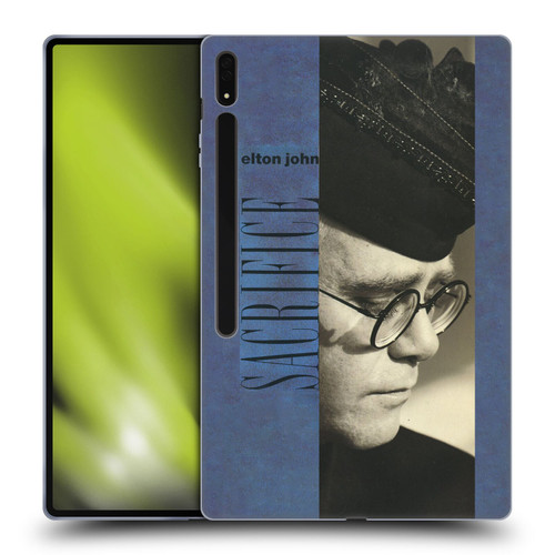 Elton John Artwork Sacrifice Single Soft Gel Case for Samsung Galaxy Tab S8 Ultra