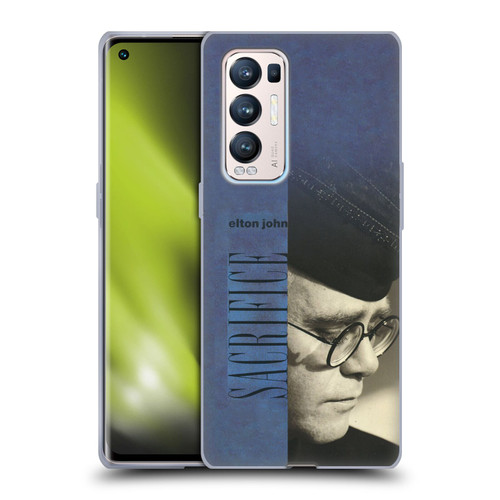 Elton John Artwork Sacrifice Single Soft Gel Case for OPPO Find X3 Neo / Reno5 Pro+ 5G