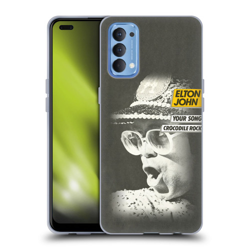 Elton John Artwork Your Song Single Soft Gel Case for OPPO Reno 4 5G