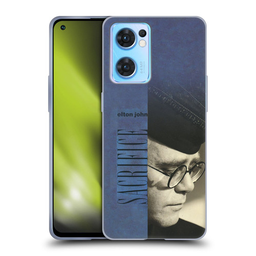 Elton John Artwork Sacrifice Single Soft Gel Case for OPPO Reno7 5G / Find X5 Lite