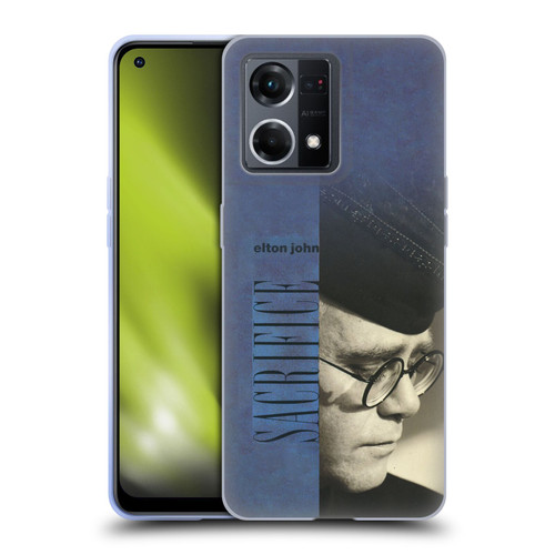 Elton John Artwork Sacrifice Single Soft Gel Case for OPPO Reno8 4G