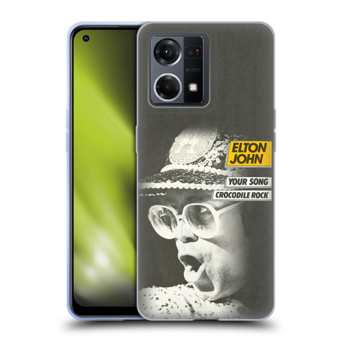 Elton John Artwork Your Song Single Soft Gel Case for OPPO Reno8 4G
