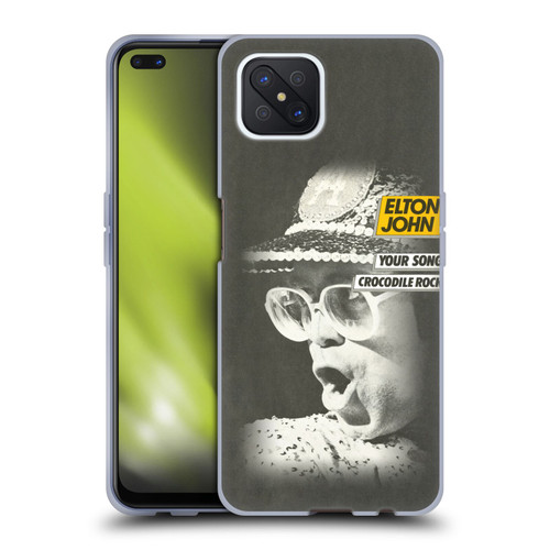 Elton John Artwork Your Song Single Soft Gel Case for OPPO Reno4 Z 5G