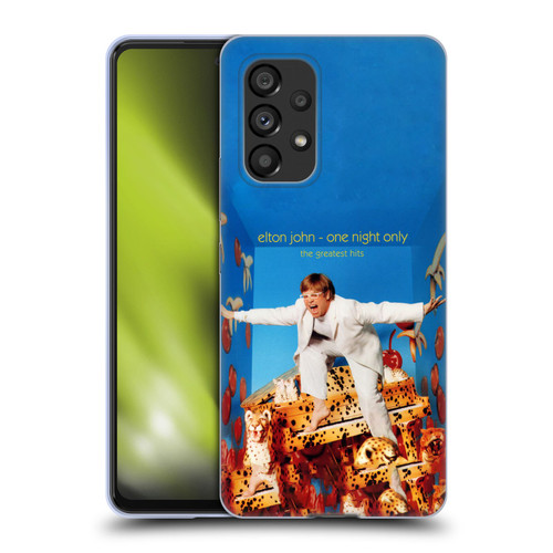 Elton John Artwork One Night Only Album Soft Gel Case for Samsung Galaxy A53 5G (2022)