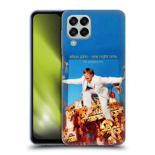 Elton John Artwork One Night Only Album Soft Gel Case for Samsung Galaxy M33 (2022)