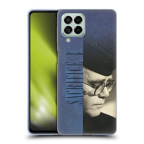 Elton John Artwork Sacrifice Single Soft Gel Case for Samsung Galaxy M53 (2022)