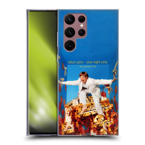 Elton John Artwork One Night Only Album Soft Gel Case for Samsung Galaxy S22 Ultra 5G