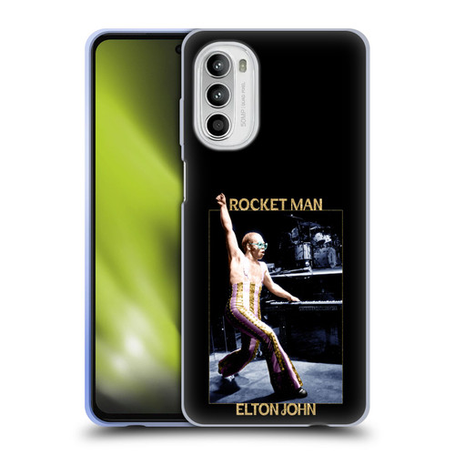 Elton John Rocketman Key Art 3 Soft Gel Case for Motorola Moto G52