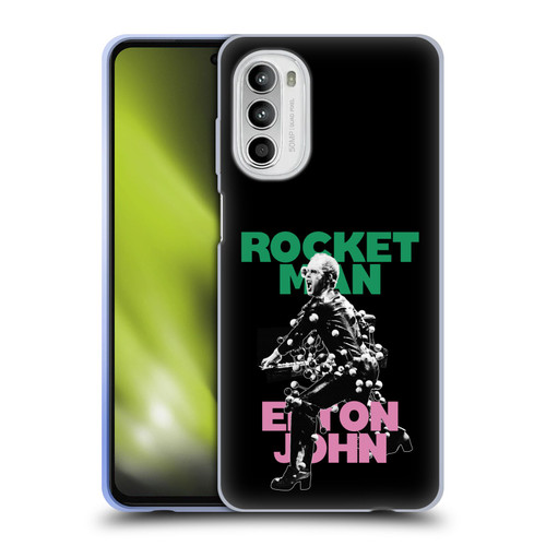 Elton John Rocketman Key Art 5 Soft Gel Case for Motorola Moto G52