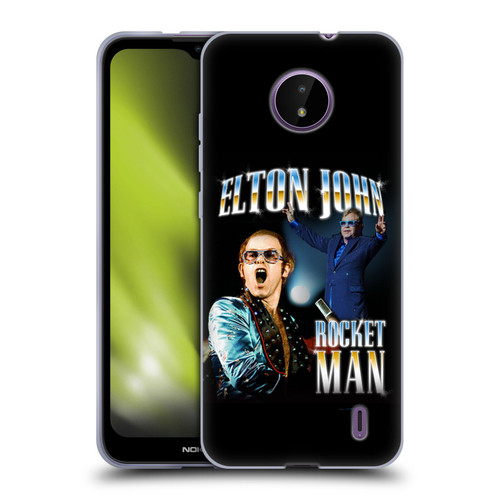 Elton John Rocketman Key Art Soft Gel Case for Nokia C10 / C20