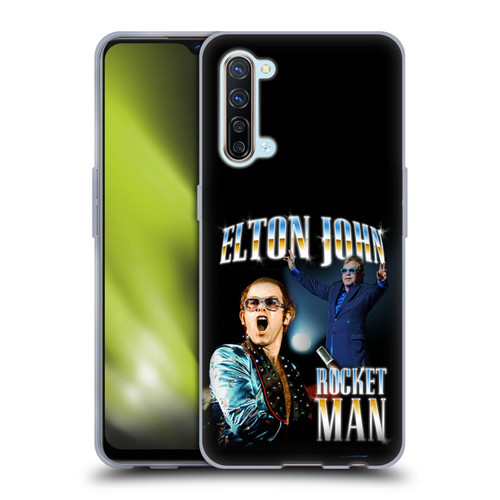 Elton John Rocketman Key Art Soft Gel Case for OPPO Find X2 Lite 5G