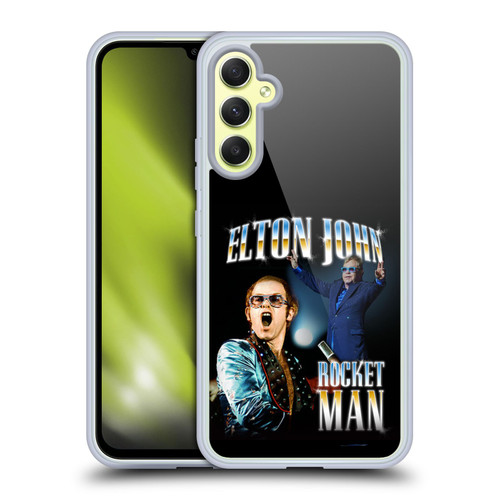 Elton John Rocketman Key Art Soft Gel Case for Samsung Galaxy A34 5G