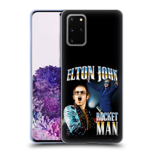 Elton John Rocketman Key Art Soft Gel Case for Samsung Galaxy S20+ / S20+ 5G