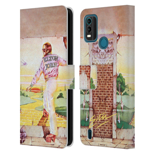 Elton John Artwork GBYR Album Leather Book Wallet Case Cover For Nokia G11 Plus
