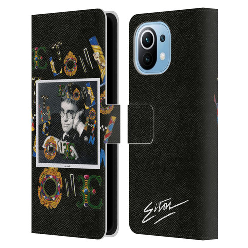 Elton John Artwork The One Single Leather Book Wallet Case Cover For Xiaomi Mi 11