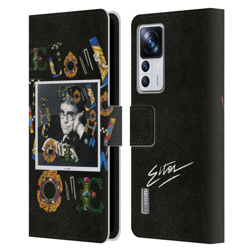 Elton John Artwork The One Single Leather Book Wallet Case Cover For Xiaomi 12T Pro