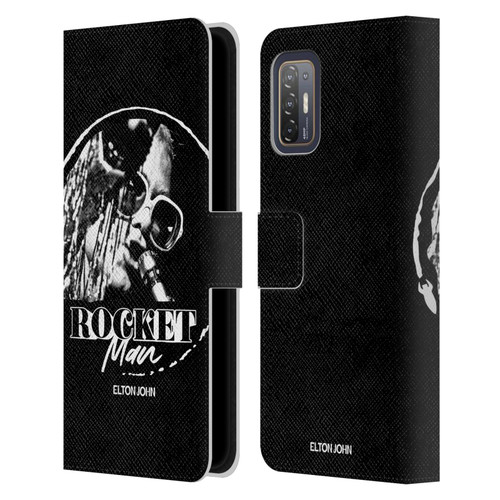Elton John Rocketman Key Art 4 Leather Book Wallet Case Cover For HTC Desire 21 Pro 5G