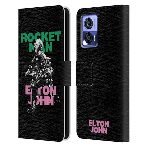 Elton John Rocketman Key Art 5 Leather Book Wallet Case Cover For Motorola Edge 30 Neo 5G