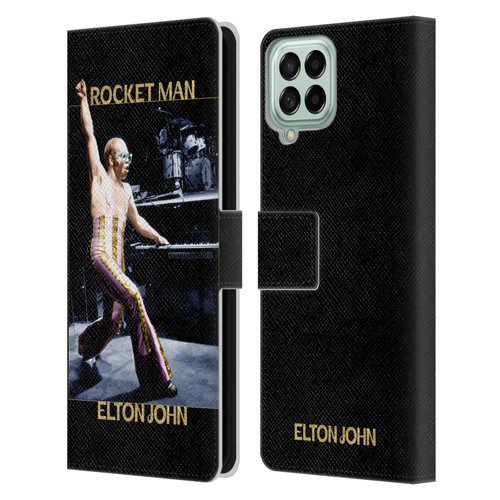 Elton John Rocketman Key Art 3 Leather Book Wallet Case Cover For Samsung Galaxy M33 (2022)