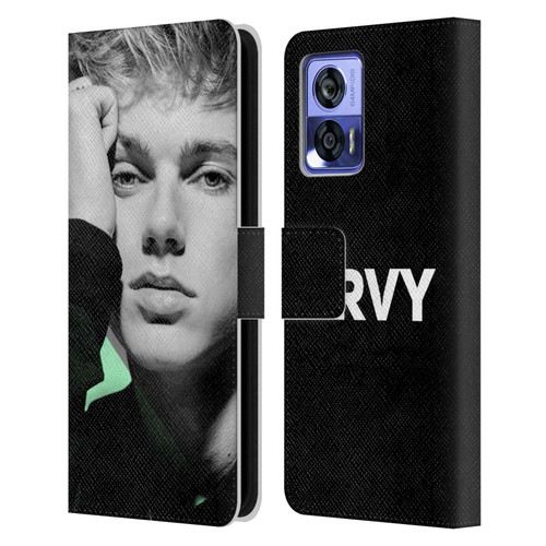 HRVY Graphics Calendar 7 Leather Book Wallet Case Cover For Motorola Edge 30 Neo 5G