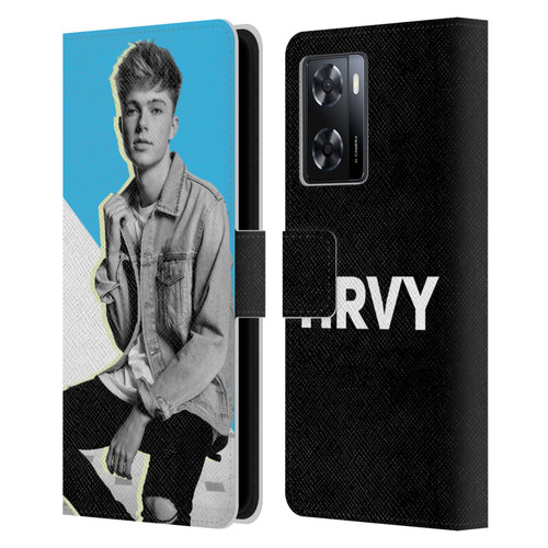 HRVY Graphics Calendar 3 Leather Book Wallet Case Cover For OPPO A57s