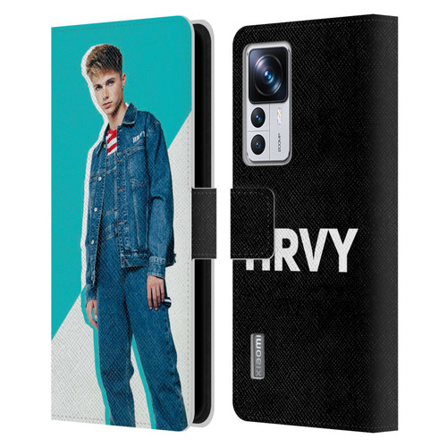 HRVY Graphics Calendar 8 Leather Book Wallet Case Cover For Xiaomi 12T Pro