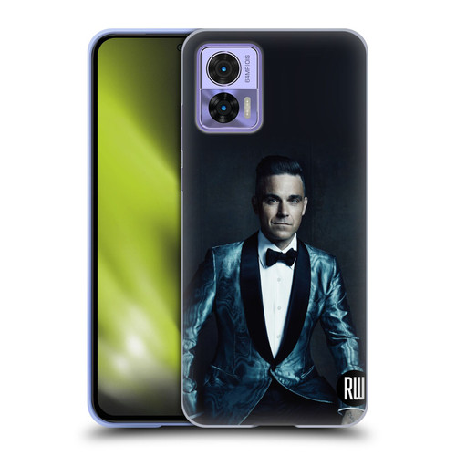Robbie Williams Calendar Dark Background Soft Gel Case for Motorola Edge 30 Neo 5G