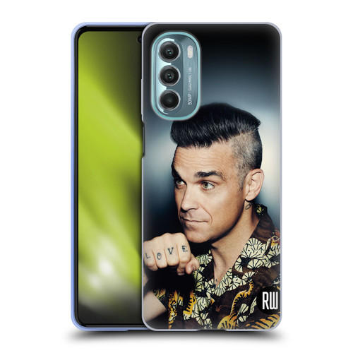 Robbie Williams Calendar Love Tattoo Soft Gel Case for Motorola Moto G Stylus 5G (2022)