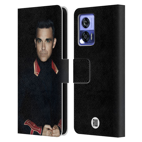 Robbie Williams Calendar Portrait Leather Book Wallet Case Cover For Motorola Edge 30 Neo 5G