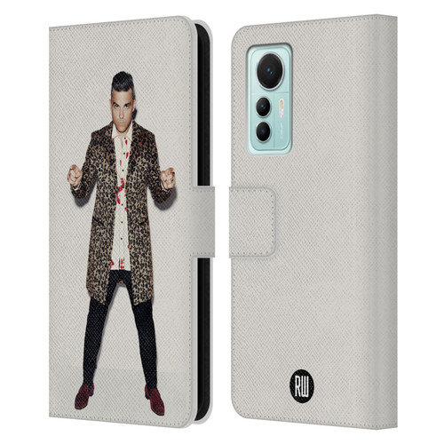 Robbie Williams Calendar Animal Print Coat Leather Book Wallet Case Cover For Xiaomi 12 Lite