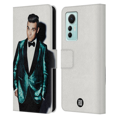 Robbie Williams Calendar White Background Leather Book Wallet Case Cover For Xiaomi 12 Lite