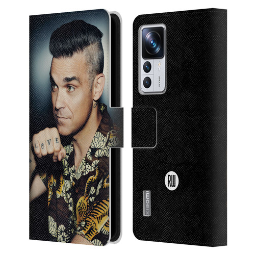 Robbie Williams Calendar Love Tattoo Leather Book Wallet Case Cover For Xiaomi 12T Pro