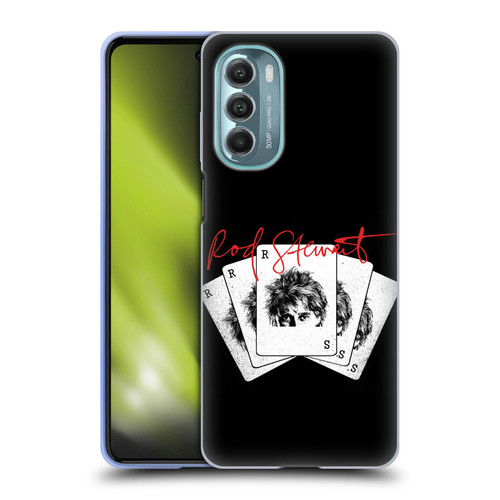 Rod Stewart Art Poker Hand Soft Gel Case for Motorola Moto G Stylus 5G (2022)