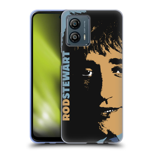 Rod Stewart Art Yesterday Retro Soft Gel Case for Motorola Moto G53 5G