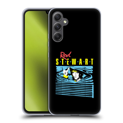 Rod Stewart Art Blinds Soft Gel Case for Samsung Galaxy A34 5G
