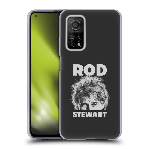 Rod Stewart Art Black And White Soft Gel Case for Xiaomi Mi 10T 5G
