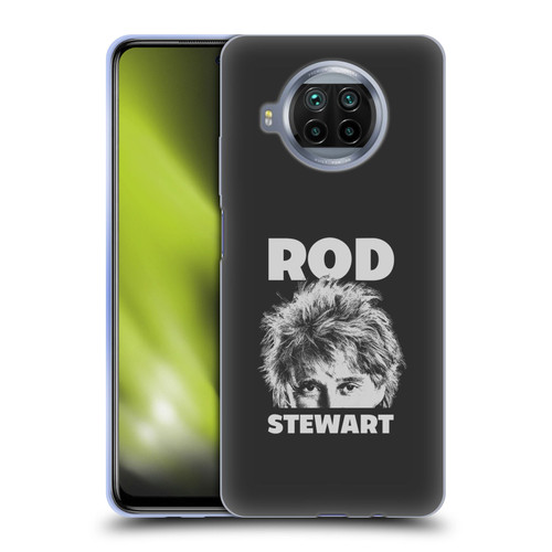 Rod Stewart Art Black And White Soft Gel Case for Xiaomi Mi 10T Lite 5G
