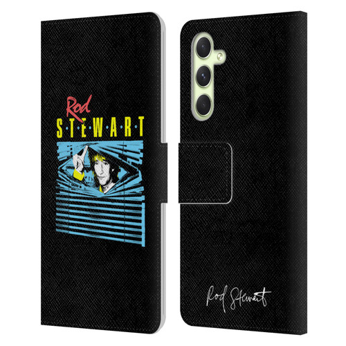 Rod Stewart Art Blinds Leather Book Wallet Case Cover For Samsung Galaxy A54 5G