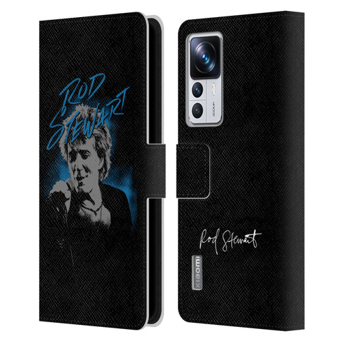 Rod Stewart Art Scribble Leather Book Wallet Case Cover For Xiaomi 12T Pro