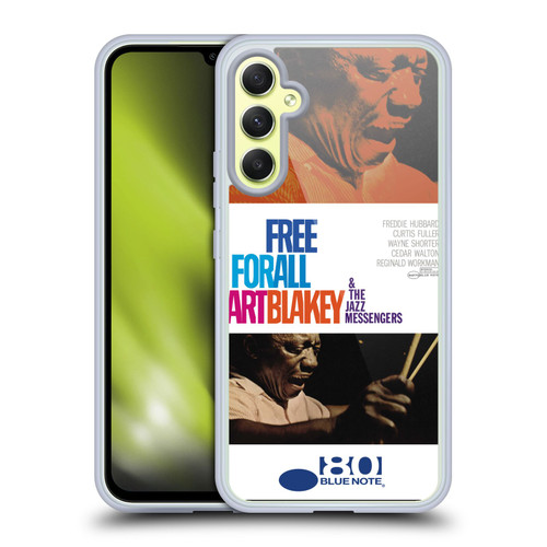 Blue Note Records Albums Art Blakey Free For All Soft Gel Case for Samsung Galaxy A34 5G